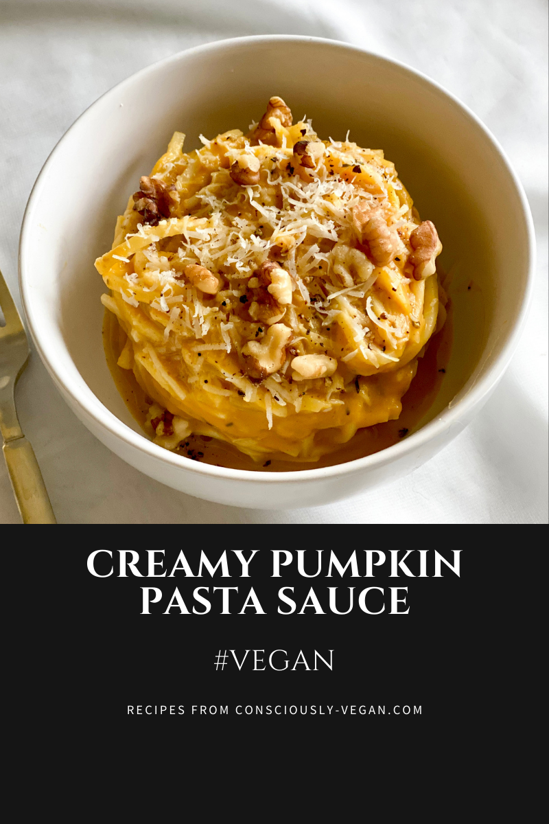 Creamy Pumpkin Pasta Sauce