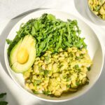 Butter bean Salad with Green Herb Dressing