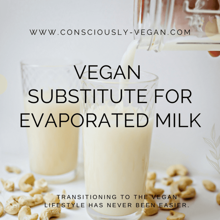 Vegan Substitute for Evaporated Milk • Consciously Vegan